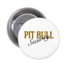 Sécurité de pitbull pin's avec agrafe