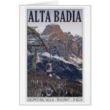 Sella Ronda - gondole d'Alta Badia Cartes