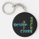 sen1or c1ass 2011 Rotsen Keychain Sleutel Hanger