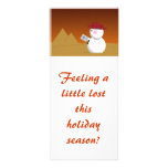 Sentir la saison thisholiday un peu perdue ? carte double en  couleur