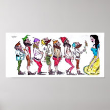 Sept nains posters