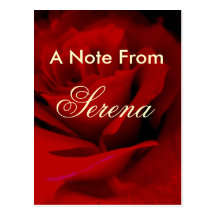 Serena Aangepast Postcards - Wenskaarten