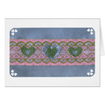 Série 8 d'amour cartes de vœux
