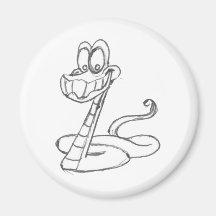 SERPENT MAGNETS POUR RÉFRIGÉRATEUR