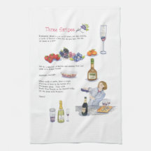 serviette de barre de cocktail de trois rayures serviette éponge