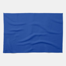 Serviettes de cuisine bleues de baie bleue serviette éponge