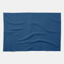 Serviettes de cuisine bleues de minuit serviette éponge