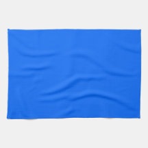 Serviettes de cuisine bleues de ruban bleu serviettes éponge