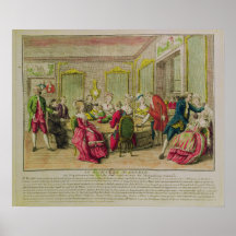 Session d'hypnotisme avec Franz Anton Mesmer 1784 Affiche