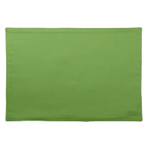 Sets de table vert pomme