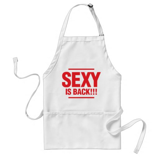 Sexy is Achter - Rood Schorten