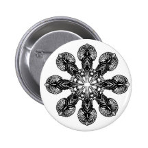 SF-Floral Pin's Avec Agrafe