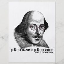 Shakespeare Lennon II Prospectus Personnalisés