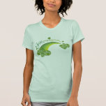 Shamrock irlandais de malice du jour de Patrick de T-shirt