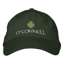 Shamrock irlandais personnalisé casquette brodée