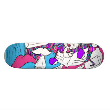 Shape AZULBLU ! Skateboards Customisés