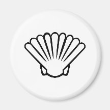 Shell Koelkast Magneetjes