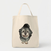 Shih-Tzu Canvas Tas