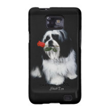 Shih Tzu met nam toe Galaxy SII Case