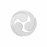 Shinto Tomoe Geborduurde Hoody
