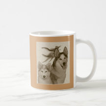 Siberische Indische Honden Bekers
