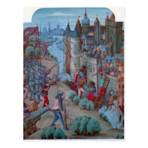 Siège de château carte postale