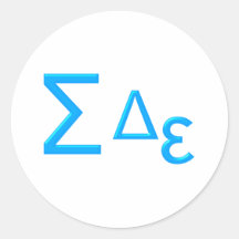 Sigma formule formula adhésifs ronds