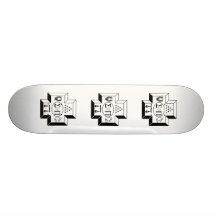 Sigma pi B croisé+W Planches À Roulettes Customisées