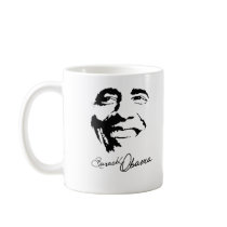 Signature de Barack Obama Tasse