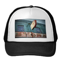 Signe bleu casquette