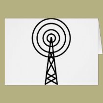 signe d'antenne d'antenne cartes