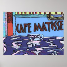 Signe de Caffee Matisse Affiches
