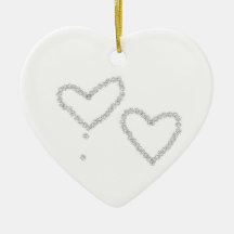 Signe de mariage ornements de noël