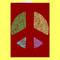 Signe de paix cartes