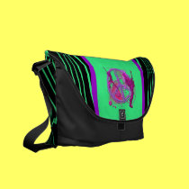 Signe de paix et sac messenger zéro à guitaristes  sacs messenger