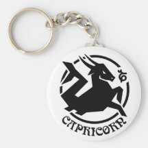 Signe de zodiaque de Capricorne Porte-clé