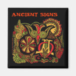 SIGNES ANTIQUES - customisés Aimants Pour Réfrigérateur