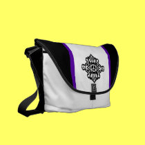 Signes de paix - sac messenger zéro sacs messenger