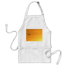 Silhouette d'un tablier d'oiseau