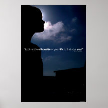Silhouette Affiche