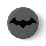 Silhouette simple de batte badges avec agrafe