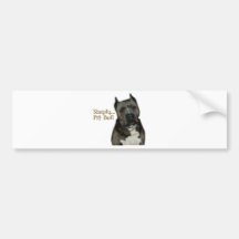 Simplement PitBull Autocollant Pour Voiture