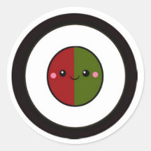 Simplement sushi autocollant