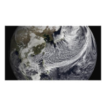 Simulation de nuage d'un seul jour 3 tirages photo