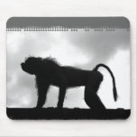Singe dans le mousepad de tour de Londres Tapis De Souris