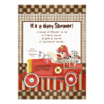 Singe de chaussette, invitation de baby shower de 