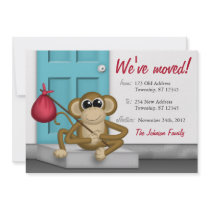 Singe mignon sur le seuil - annonces mobiles