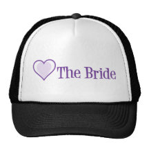 SingleHeart-Jeune mariée-Purp Casquette De Camionneur