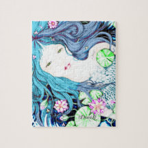 Sirène bleue puzzle