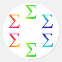 six sigma autocollant